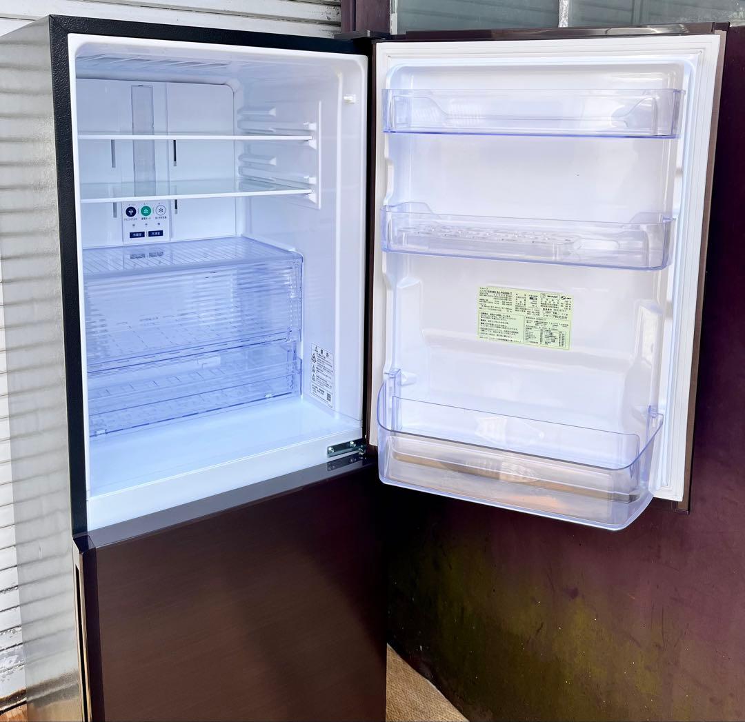 ②【送料無料】2021年SHARPノンフロン冷凍冷蔵庫 SJ-PD28H-T