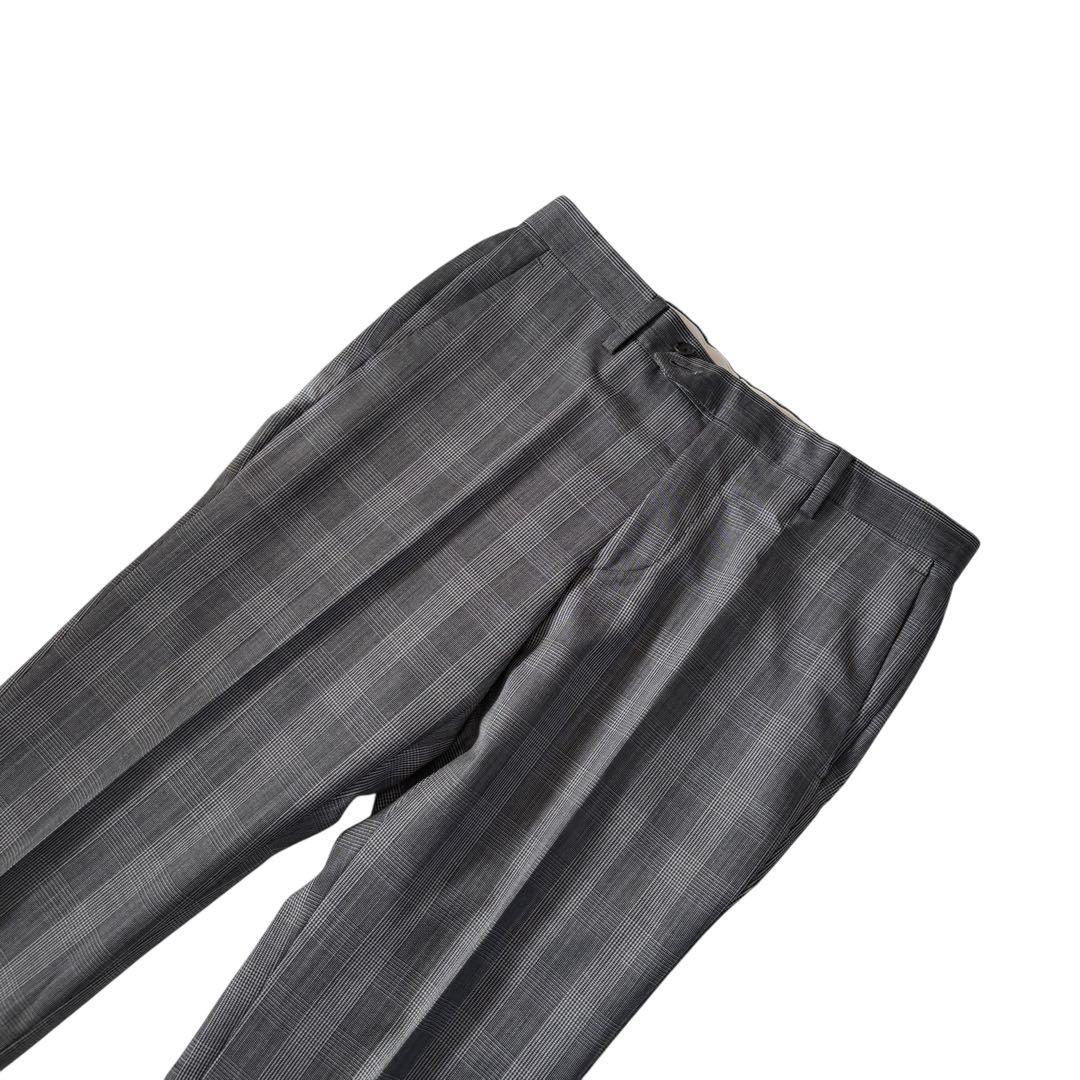 グリーンレーベルリラクシング スリーピース スーツ セットアップ　グレンチェック