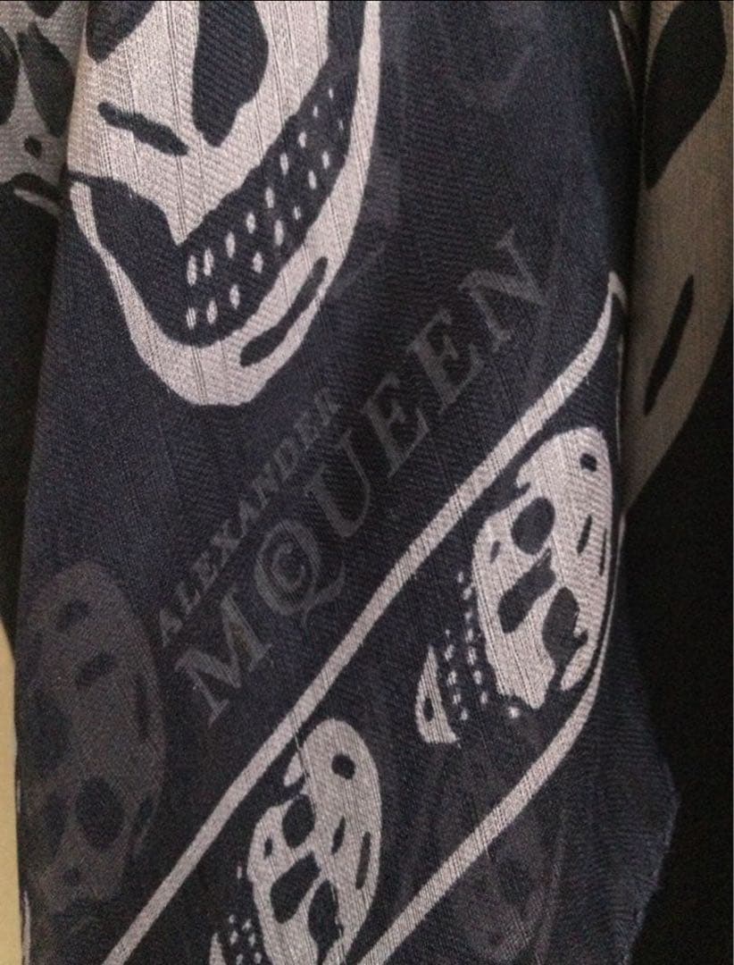 Alexander McQueen スカル柄 ストール