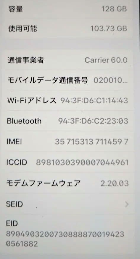極美品 iPad mini（A17 Pro）セルラーモデル パープル 128GB