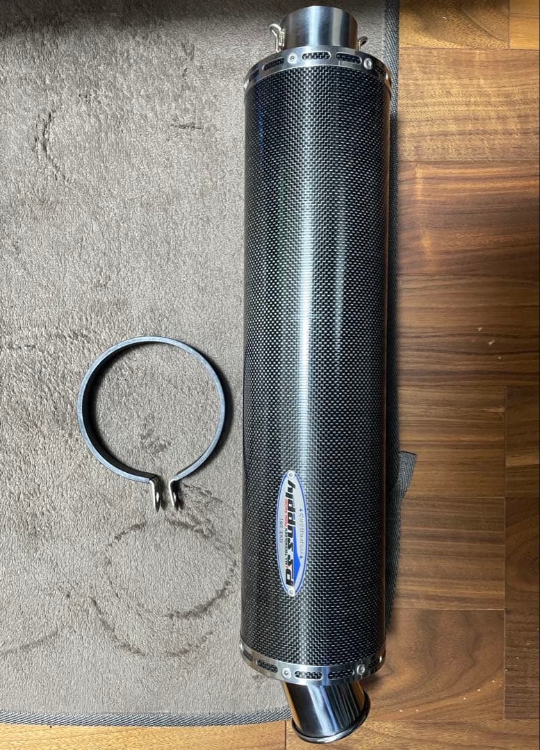 P’s supply ピーズサプライ カーボンサイレンサー 60.5 未使用