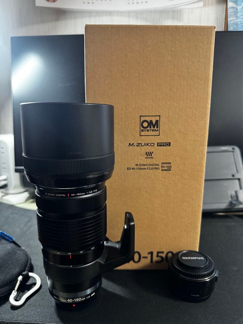 OMSYSTEM M.ZUIKO 40-150mm F2.8 PRO＋MC-20