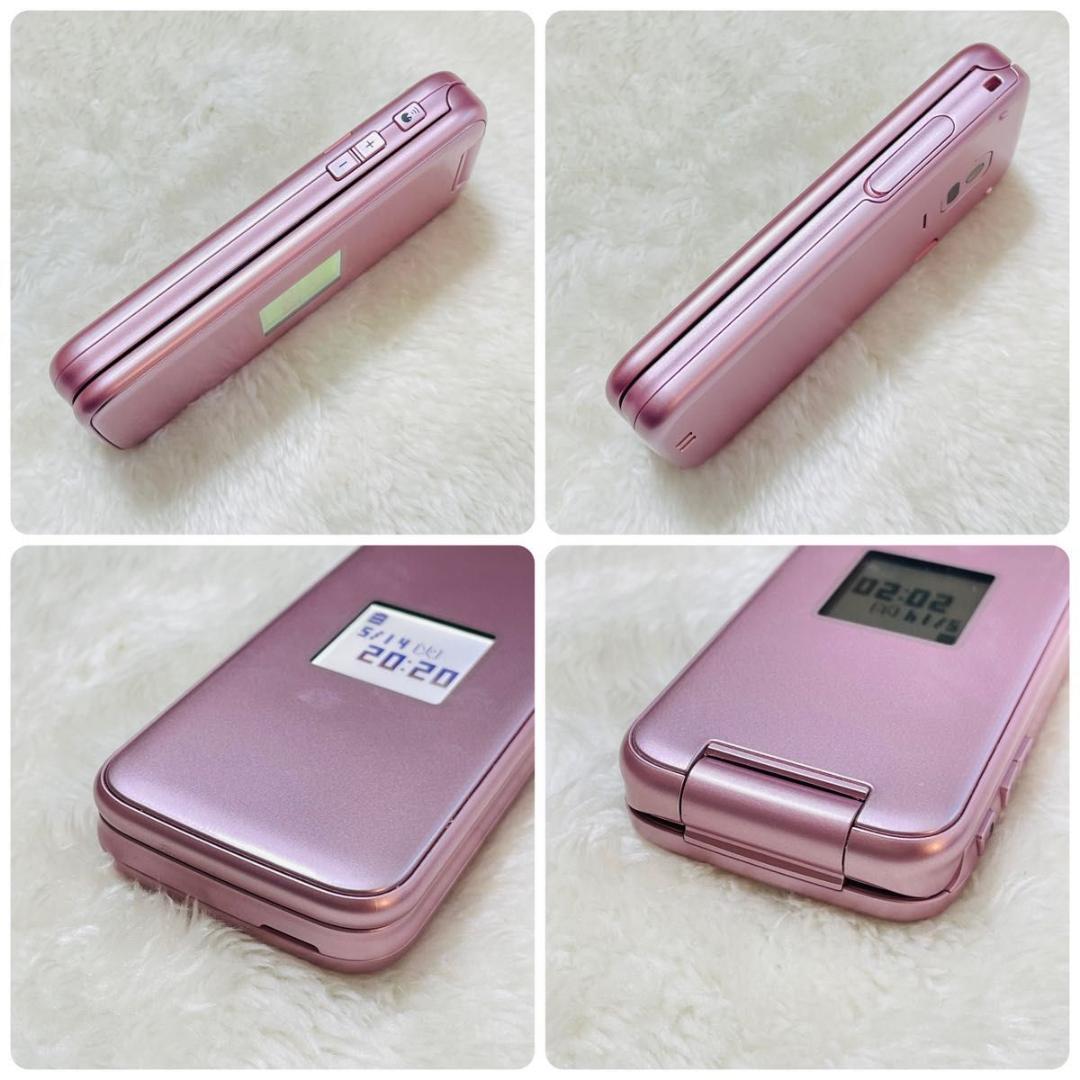 【新品同様品】ドコモ らくらくホン F-01M ピンク