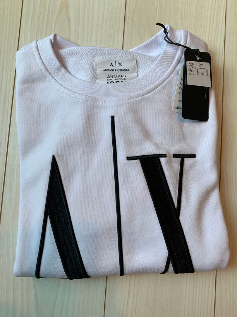 レディースAX ARMANI EXCHANGEロゴスウェットXS