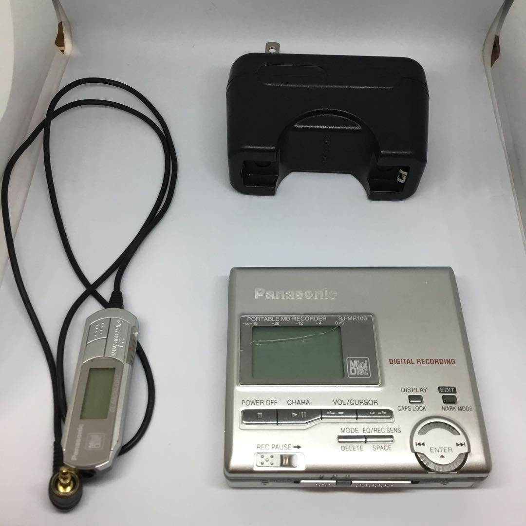 Panasonic SJ-MR100 ポータブルMDレコーダー