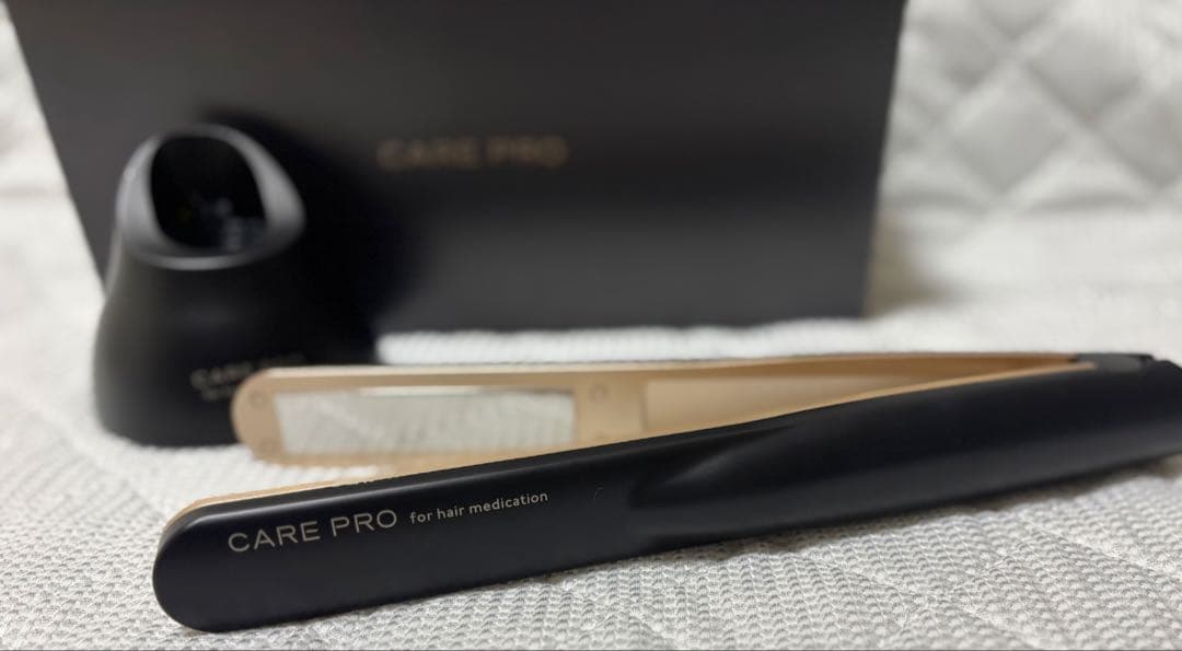 超美品　ケアプロ　超音波アイロン　CARE PRO ヘアアイロン BUI_01