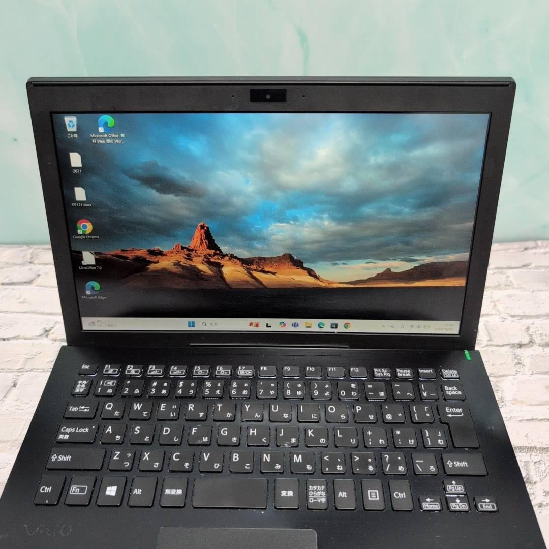 【難あり】準美品☆VAIO Pro オフィス付きノートパソコン Win11