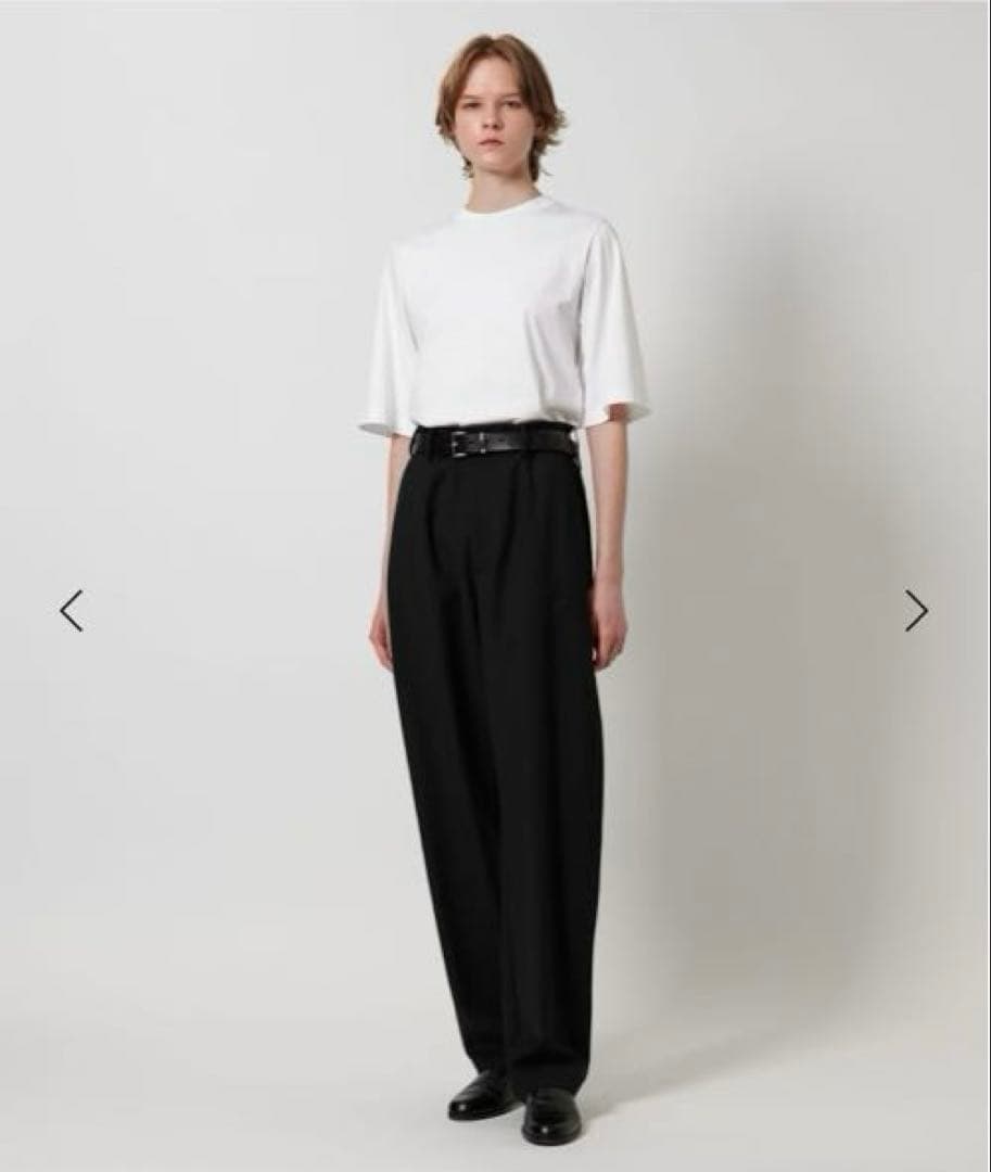 ＜LOEFF＞スクエアバックル ベルト