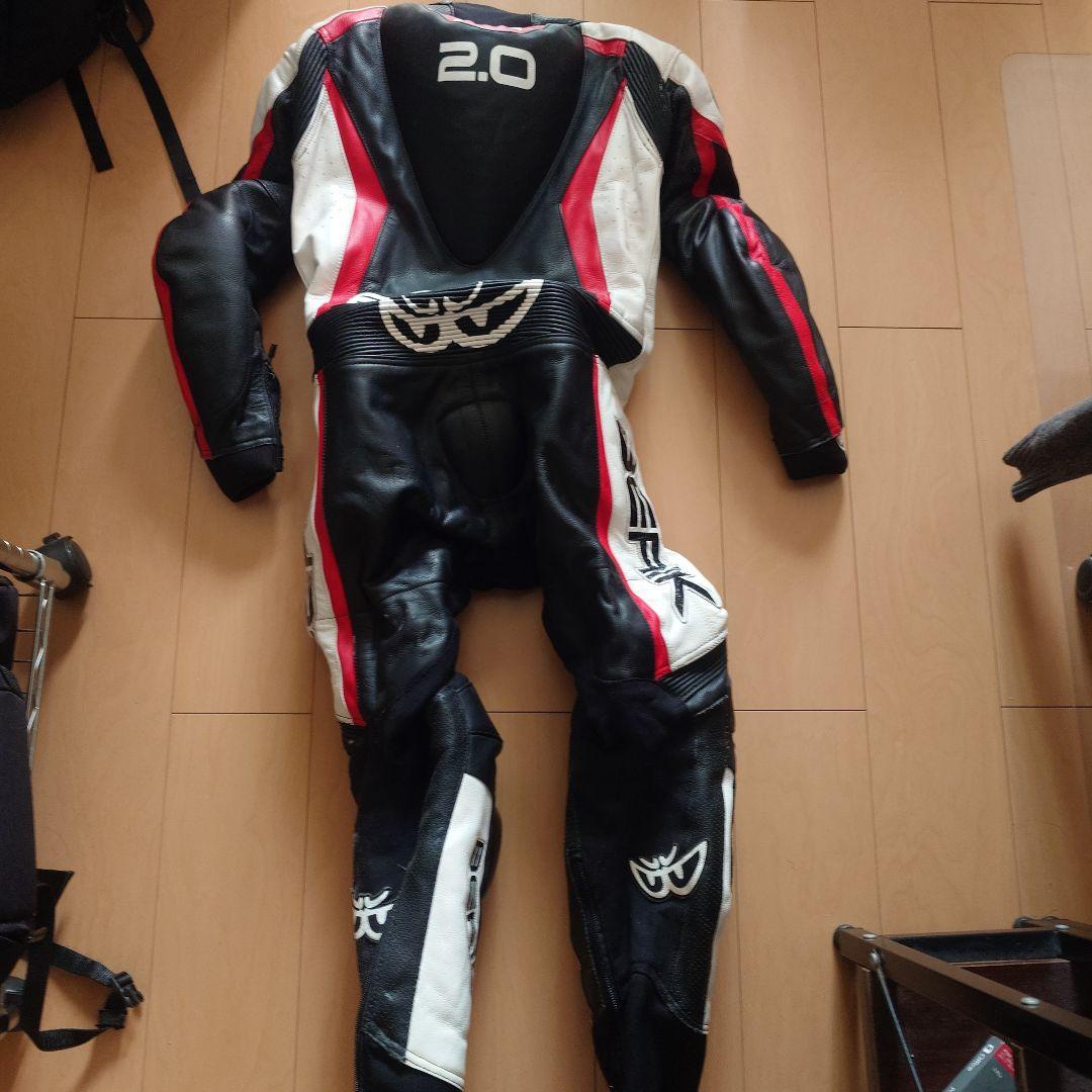 BERIK 革ツナギセット　サイズ48ブーツ41