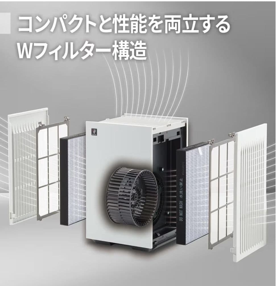 ⚠クロさん専用⚠　SHARP　空気清浄機　FU-T40-W　新品　シャープ