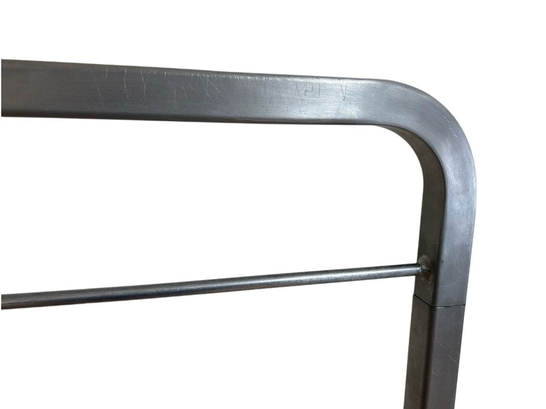 80s ビンテージ アンティーク アルミ ハンガーラック 店舗什器 アメリカ