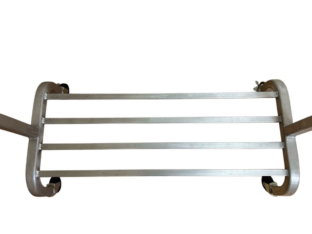 80s ビンテージ アンティーク アルミ ハンガーラック 店舗什器 アメリカ