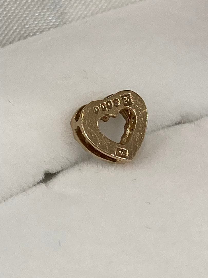 【TAKE-UP】プレジャー　K18 PGダイヤモンド　ハートチャーム