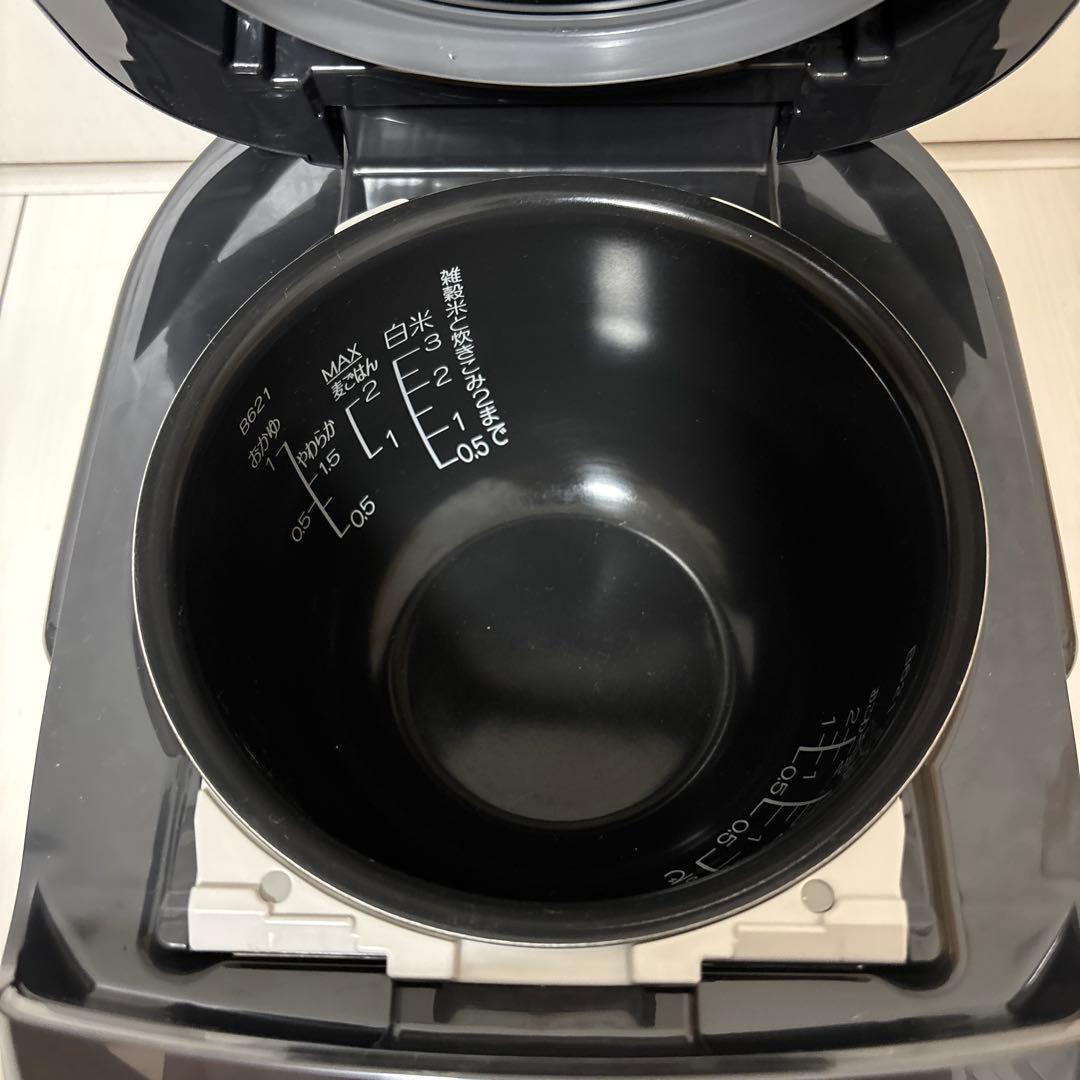 【未使用】象印マホービン 炊飯器 3合 ブラック NP-RN05-BA