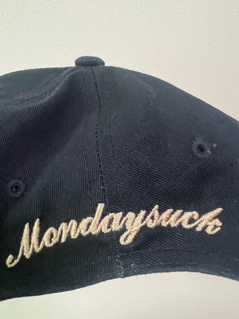 即購入可能 マンデーサックキャップ　ネイビー