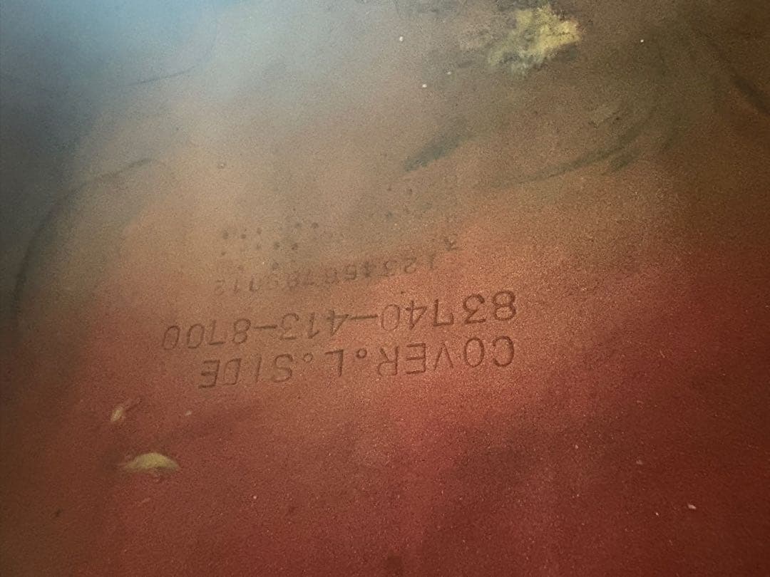 CB400T 角タンク　サイドカバー　セット