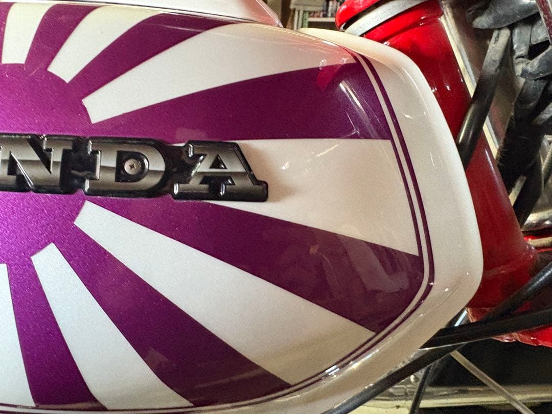 CB400T 角タンク　サイドカバー　セット