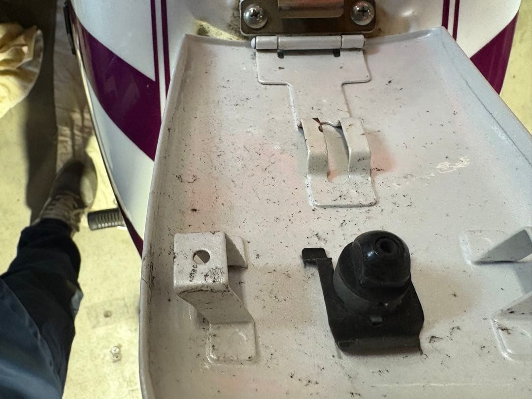 CB400T 角タンク　サイドカバー　セット