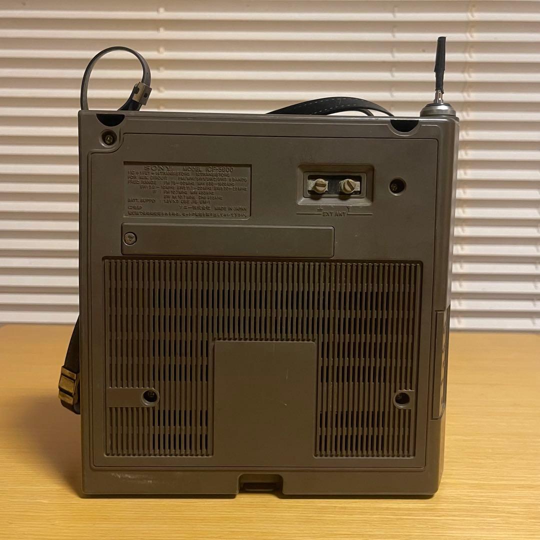【希少】ソニー ICF-5900 スカイセンサーマルチバンドレシーバー ジャンク