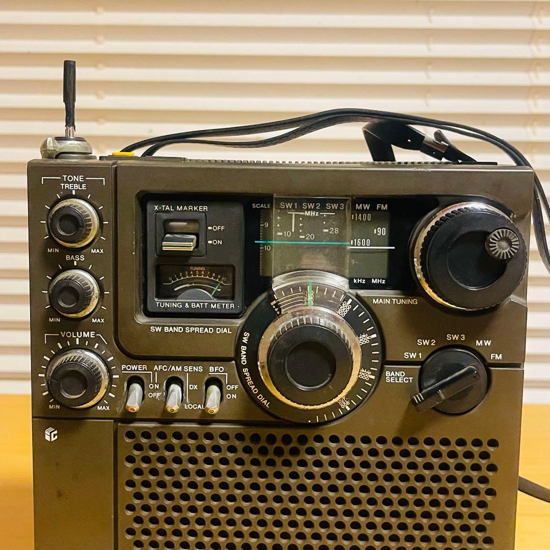 【希少】ソニー ICF-5900 スカイセンサーマルチバンドレシーバー ジャンク