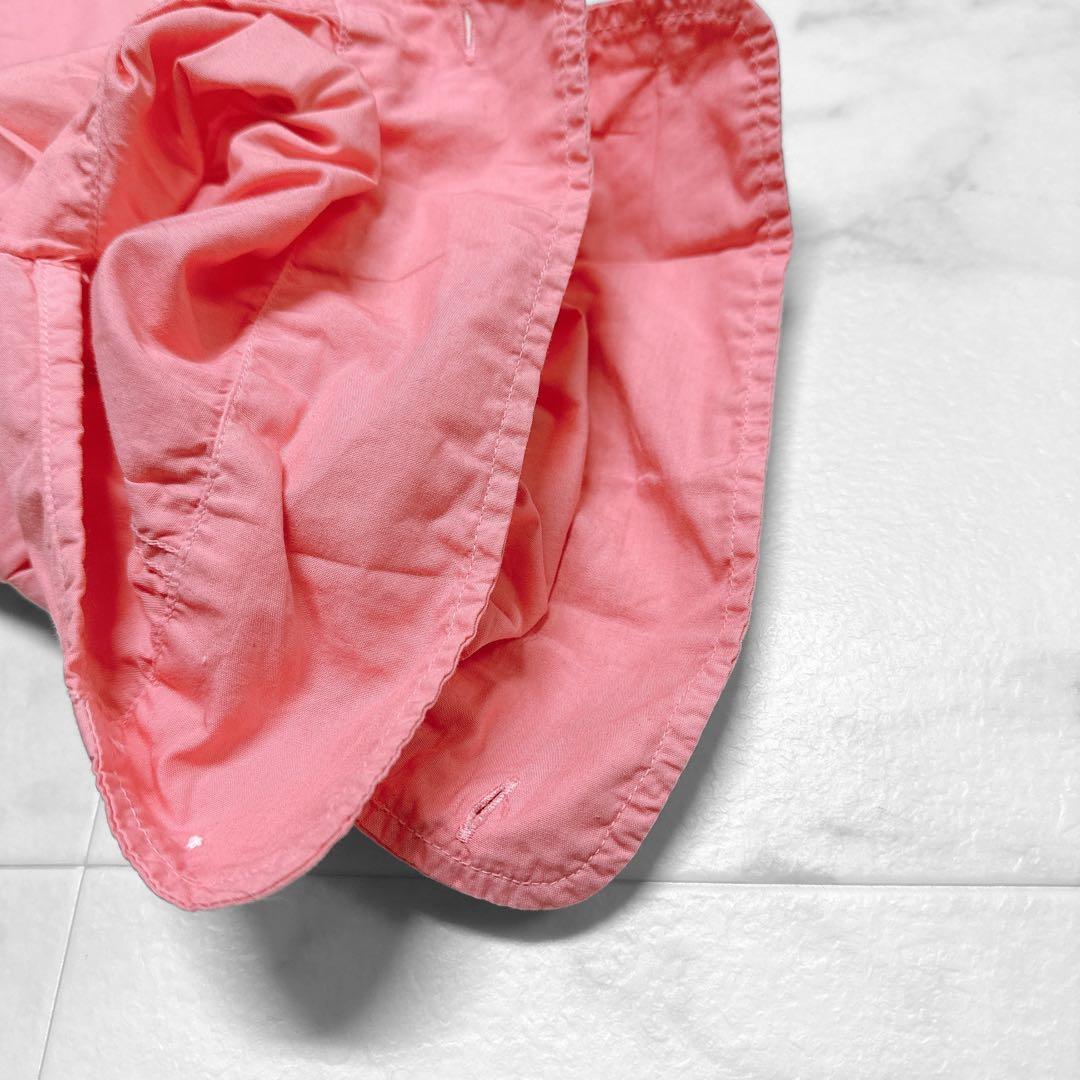 美品 フランクアンドアイリーン　LUKE ポプリン シャツ　コットン　ピンク