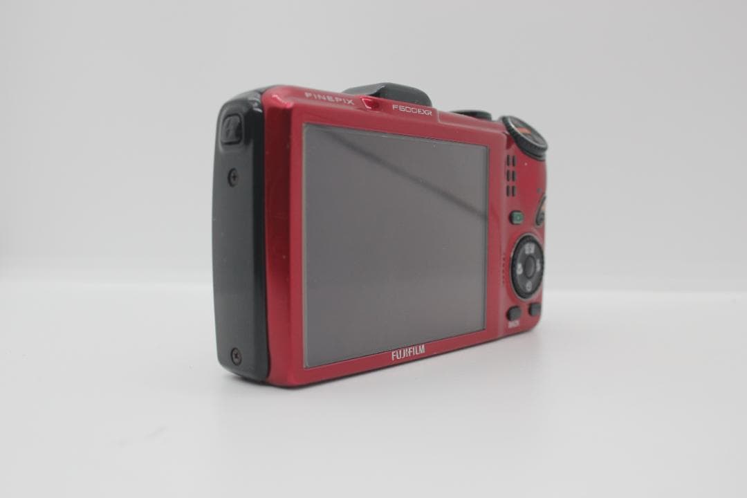 （美品）FUJIFILM F600EXR 赤　レッド　充電器付き