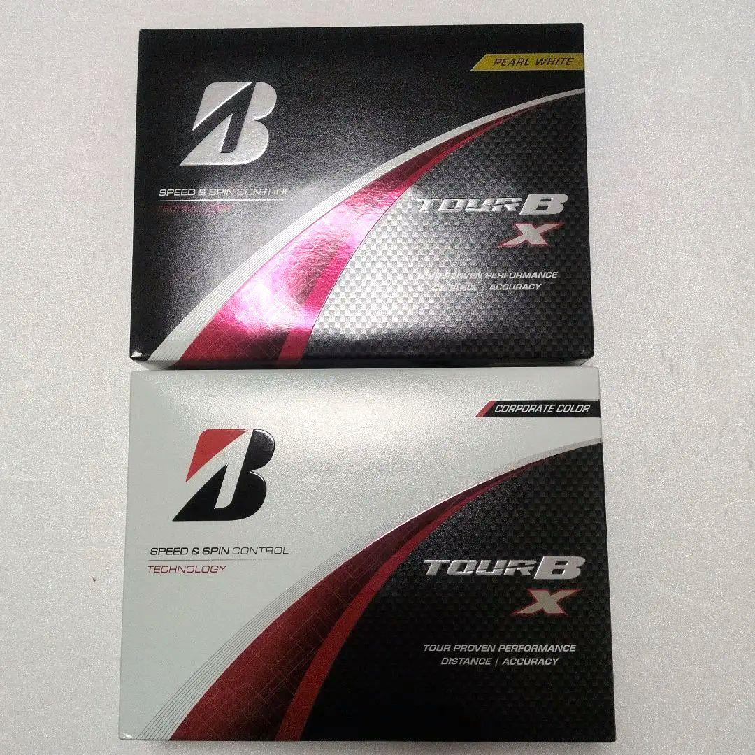 ☆新品☆ブリヂストン TOURBX ゴルフボール パール コーポレート 2ダース