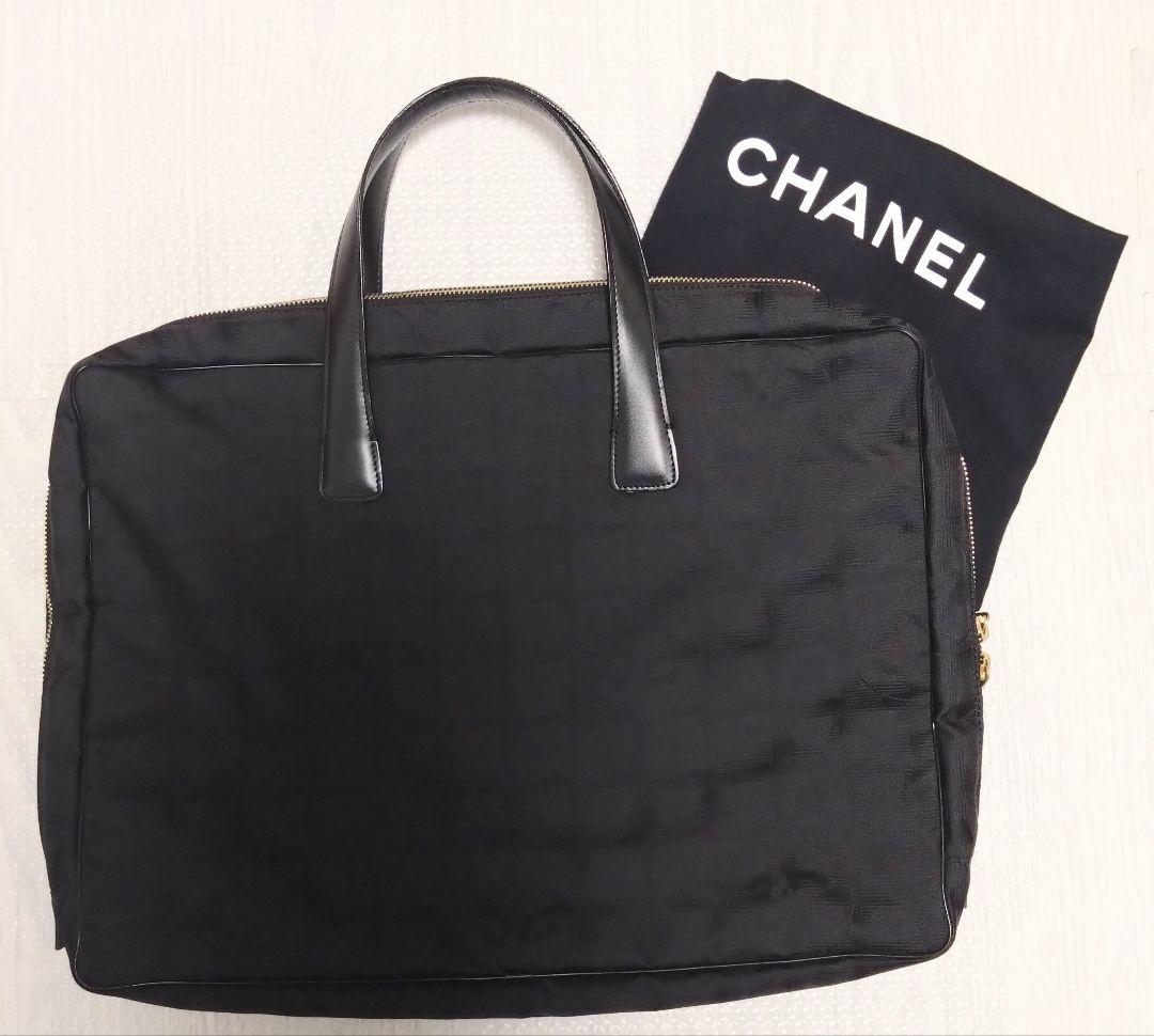 【お値下げ】CHANEL シャネル ニュートラベルライン ビジネスバッグ保存袋付