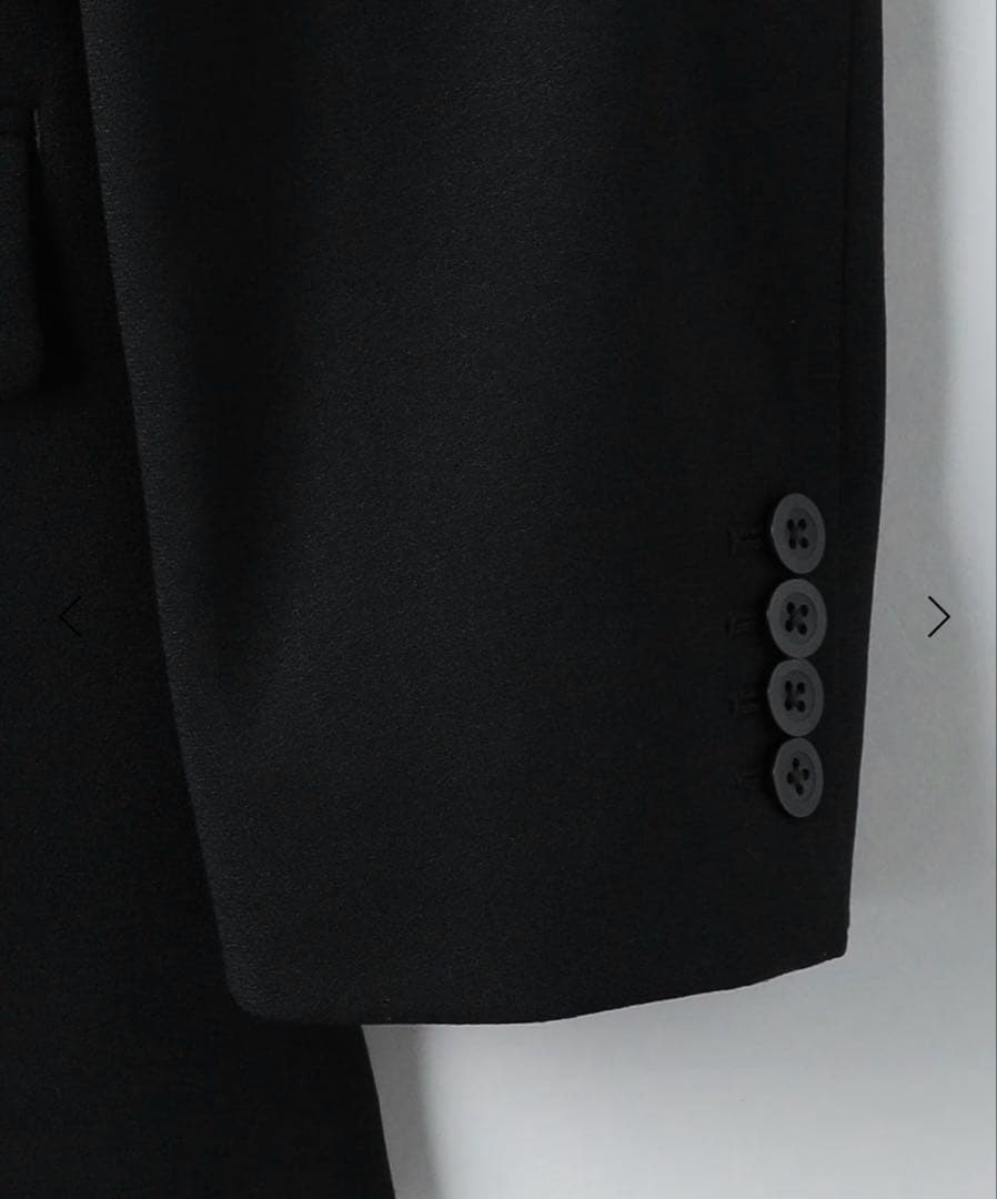 無*様 ＜6(ROKU)＞ジョーゼット ダブルブレスト ジャケット