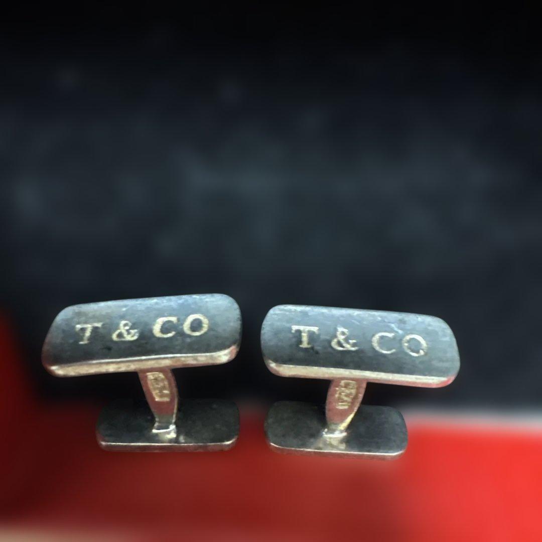 ティファニーカフス　シルバー925 T&CO1837