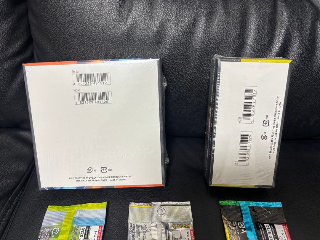 ポケカ　BOX シュリンク付　バラ パック　セット　イーブイヒーローズ　他