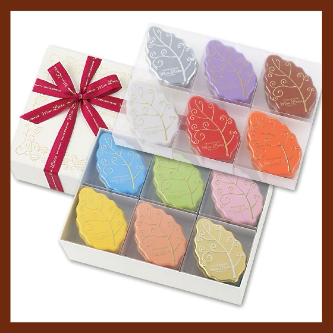 限定品★モンロワール リーフメモリー 12色 缶入り 未開封 ショッパー付き