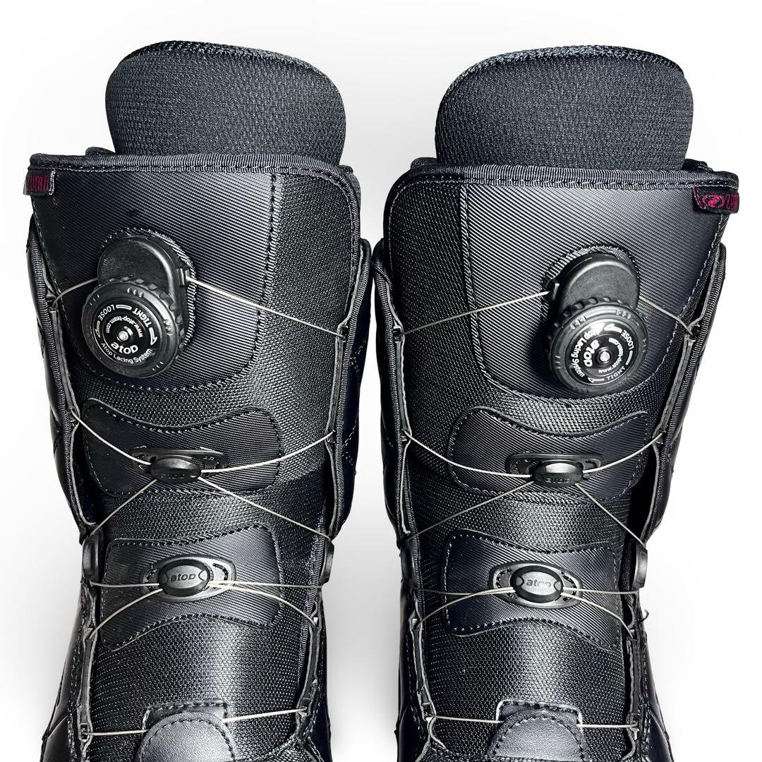 きゃん♪極美品✨ZUMA レディース スノボブーツ ダイアル式 25.0