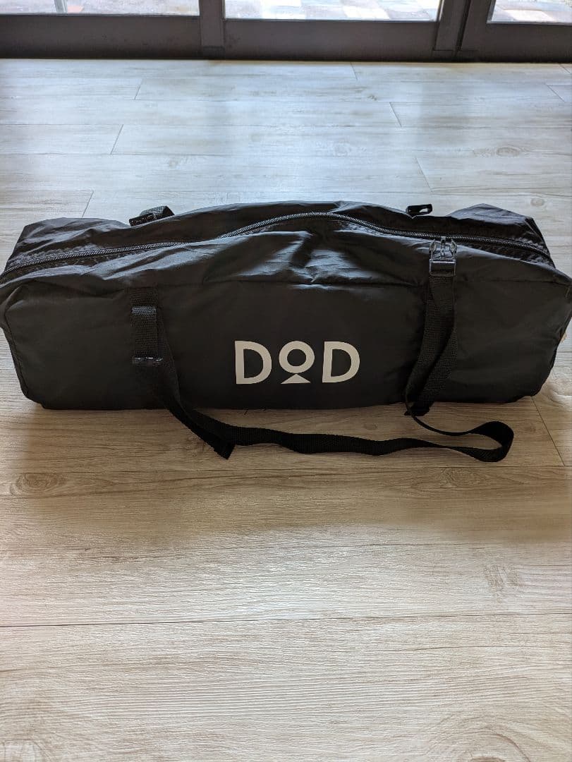 DOD キャンプテント 収納バッグ ブラック
