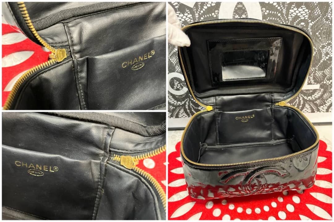 ◆◇ 極上美品 CHANEL ★ シャネル バニティ ヴァニティ バッグ 鏡つき