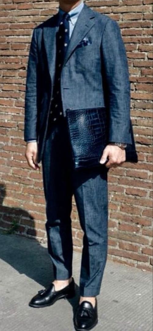 イーサンビームスエフシャンブレースーツ