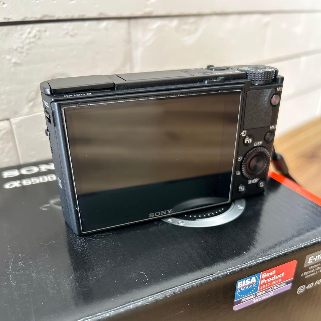 SONY α6500 ボディ 箱あり 純正バッテリー 純正グリップ＋保護フィルム
