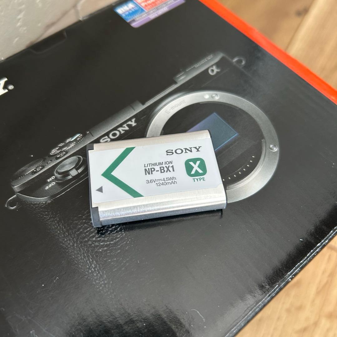 SONY α6500 ボディ 箱あり 純正バッテリー 純正グリップ＋保護フィルム