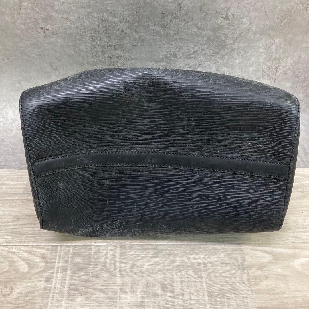 P*e様 ルイヴィトン スピーディ 30 エピ ノワール バッグ ボストン メン