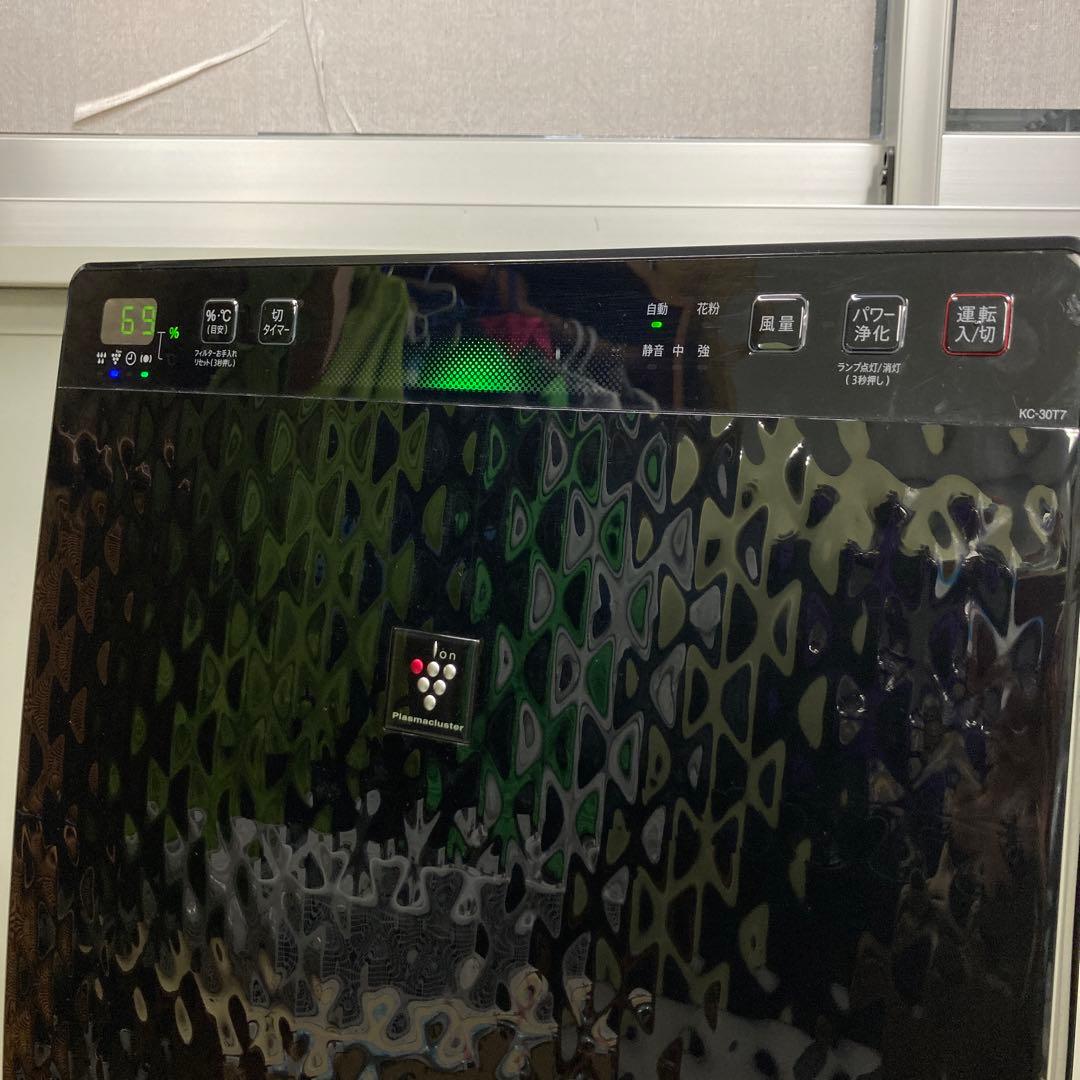 シャープ プラズマクラスター 加湿空気清浄機 KC-30T7-B