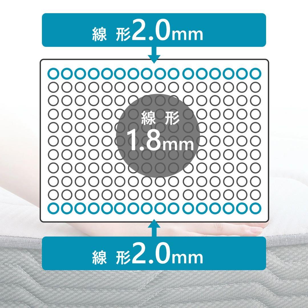 マットレス シングル 極厚20cm 新圧縮 ポケットコイル 200mm 新品