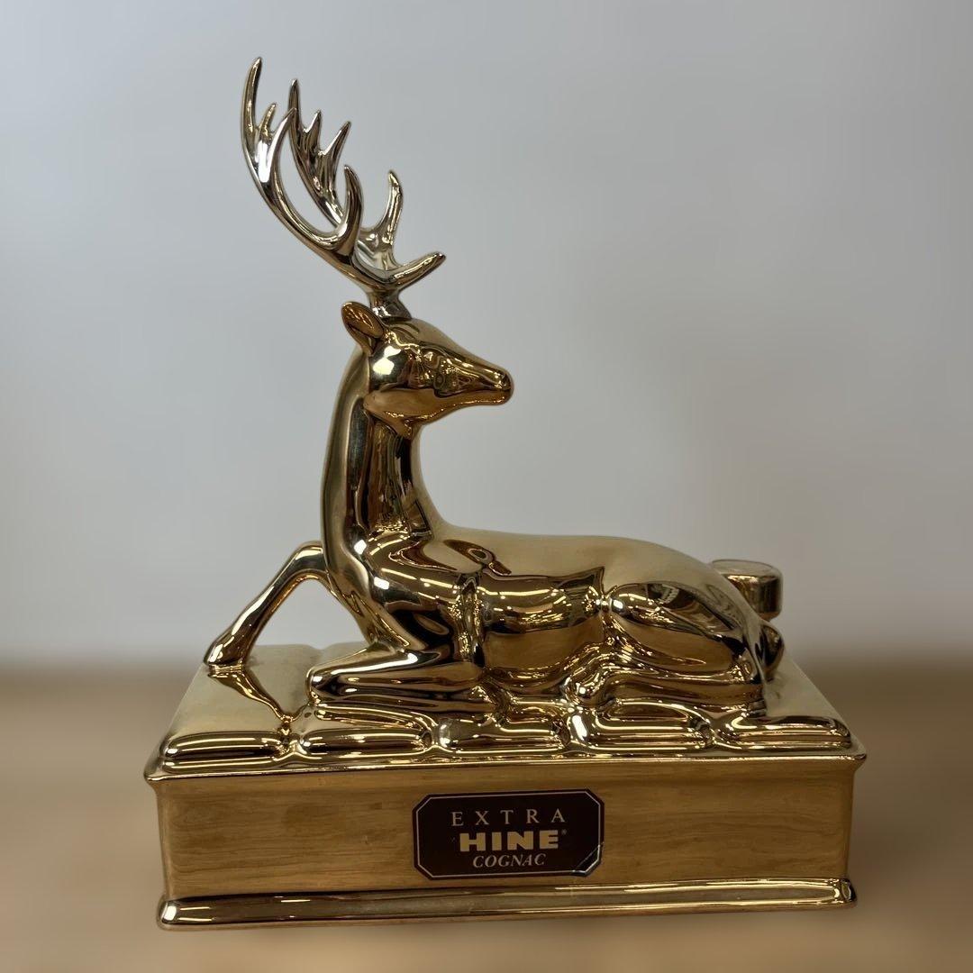 未開栓 700ml HINE ハイン エクストラ リモージュ 鹿ボトル ゴールド