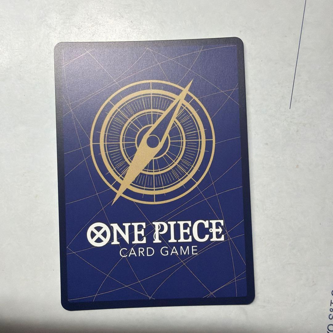 ワンピースカード　ルフィシークレットパラレル　黄猿SR