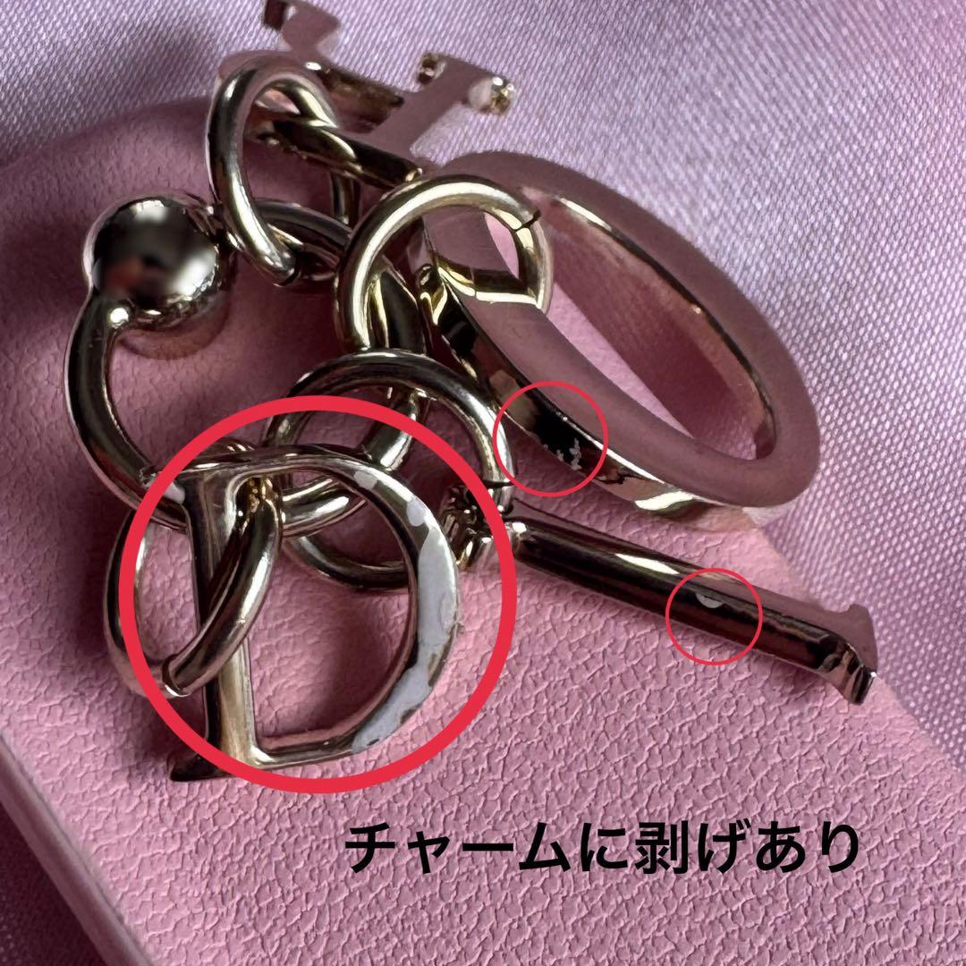 Lady Dior iPhone15Pro ケース ピンク ハートキルティング