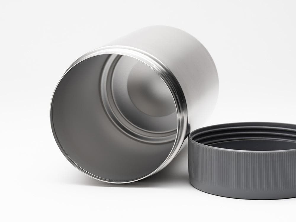 新品） peak 保温可能弁当箱　トバチ３　食器セット グレー