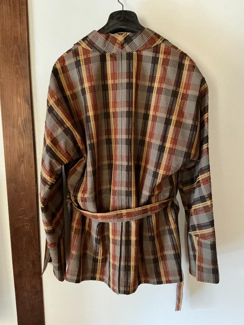 Coherence シルクシアサッカーローブジャケット コヒーレンス