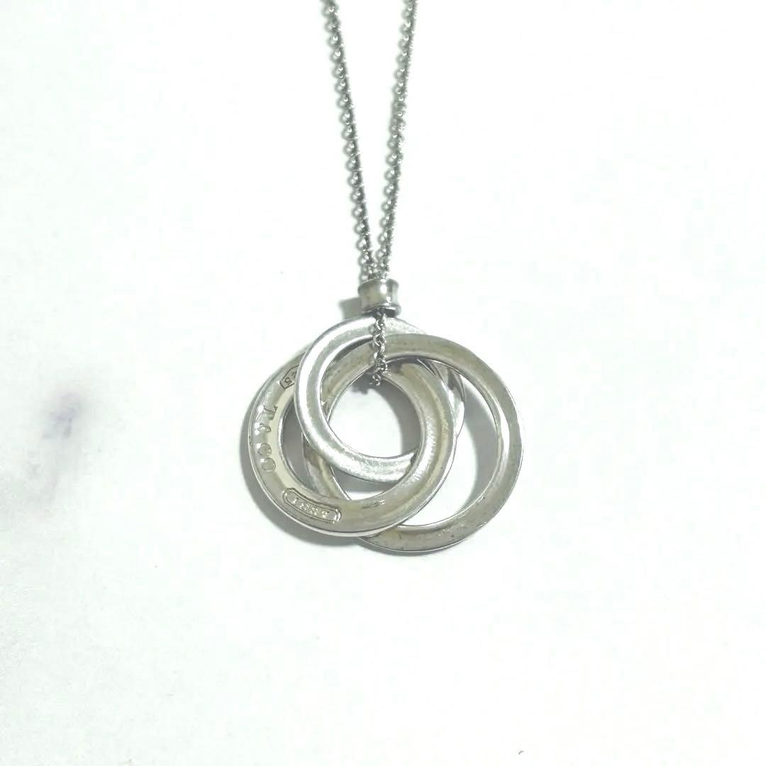 ティファニー インターロッキング スリーサークル ネックレス