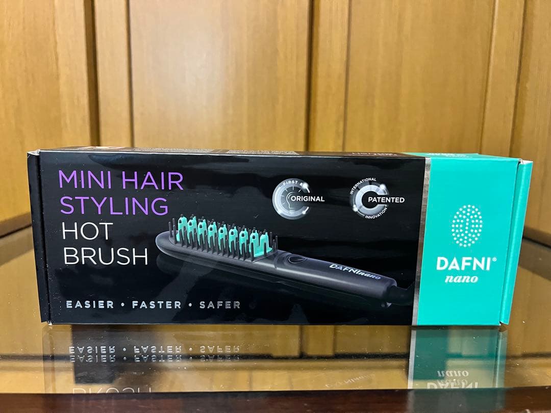 【新品】DAFNI nano ブラシ型ヘアアイロン
