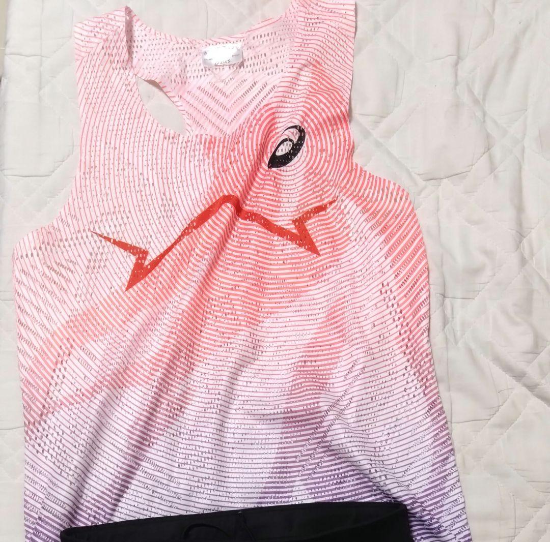 アシックス メタスピードシングレット Mサイズ 極美品