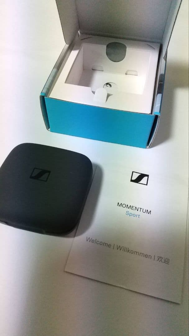 ゼンハイザー ワイヤレスイヤホン MOMENTUM Sport グラファイト